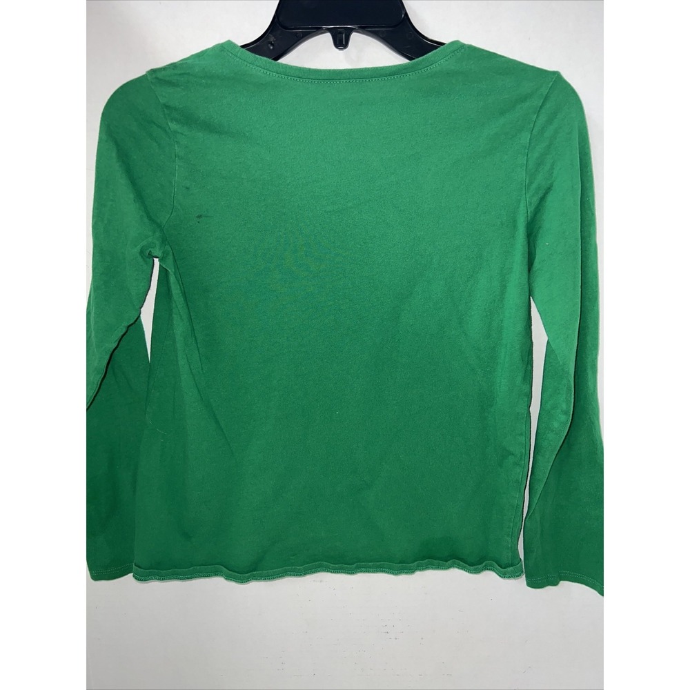 Childrens Place Shirt Youth XL Green Long Sleeve T Shirt - Picture 3 of 4